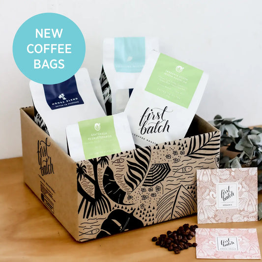 First Batch Espresso Tasting Box - First Batch Coffee Roasters - Noosa Local Coffee Roaster