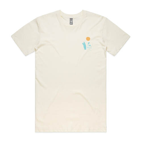 First Batch Tee Natural - Noosa Beach